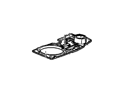 GM 22882755 Bracket, Rear Window Panel Support