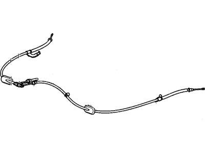 Chevrolet Trax Parking Brake Cable - 95369777