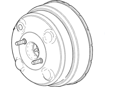 2012 Chevrolet Impala Brake Booster - 23209402