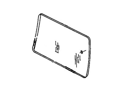 GM 10209981 Window Assembly, Rear Side Door