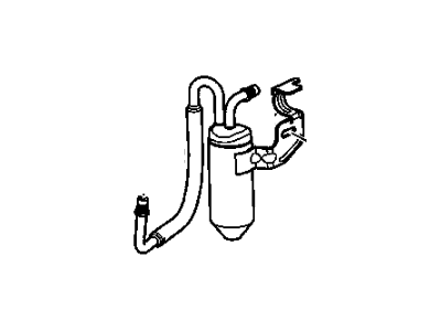 GM 10333862 Receiver & Dehydrator Assembly, A/C