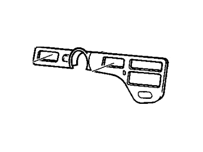 GM 25605959 Plate Assembly, Instrument Panel Trim