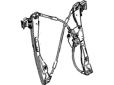 Chevrolet Malibu Window Regulator - 25943967