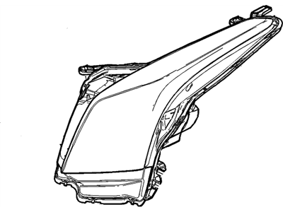 GM 23331290 Headlight Assembly