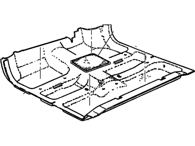 GM 10353333 Carpet Assembly, Floor Panel *Neutral