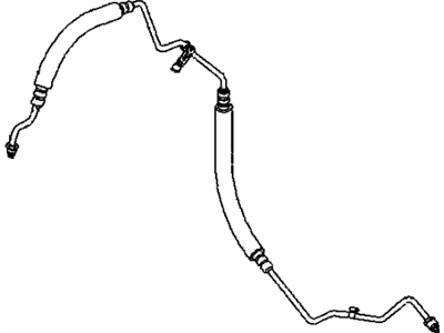 2008 Chevrolet Aveo Power Steering Hose - 95039912