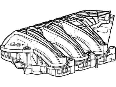 GM 12650120 Manifold Assembly, Upper Intake