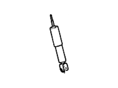 2005 GMC Sierra Shock Absorber - 89040415