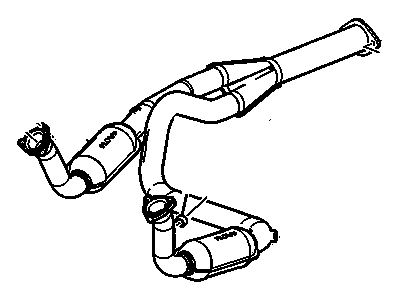 Chevrolet Express Catalytic Converter - 15747730