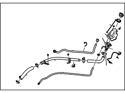 GM 22951218 Pipe Assembly, Fuel Tank Filler