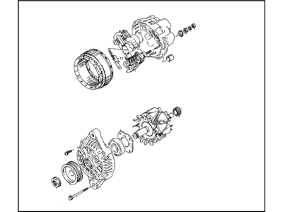 1994 Chevrolet Metro Alternator - 30016321