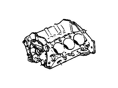 GM 12361242 Engine Assembly,(Goodwrench Remanufacture, 4.3)