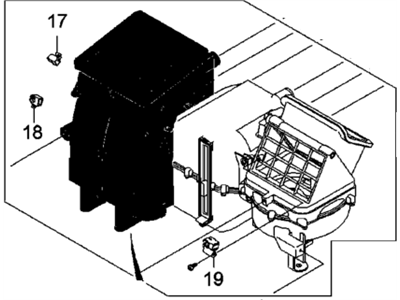 GM 95211114 Module Asm,Heater & A/C Evaporator