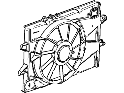 2014 GMC Terrain Fan Shroud - 84145767