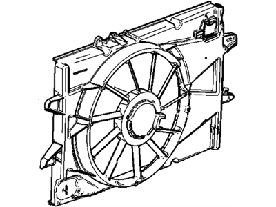 GMC Terrain Fan Shroud - 84145767