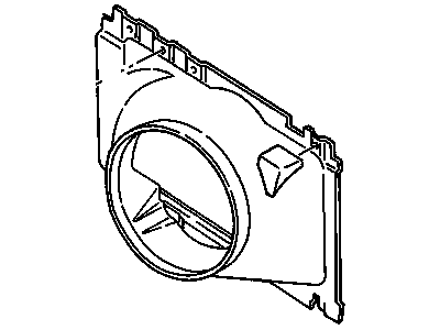 Chevrolet P30 Fan Shroud - 15974617