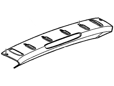 GM 88980817 Bar Asm,Cargo Box Bridge Cr (W/O Lamp) *Service Primer