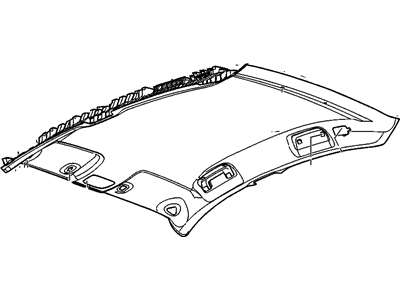 GM 15923370 Panel Assembly, Headlining Trim *Neutral L