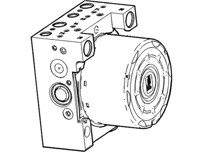 Cadillac ATS ABS Control Module - 22932436