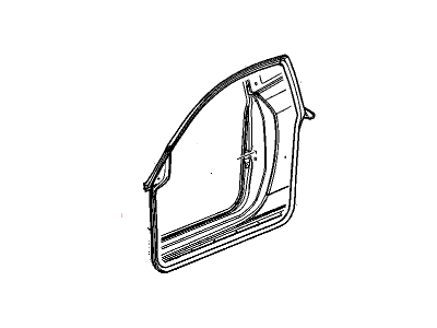 2008 Pontiac G6 Door Seal - 20779371