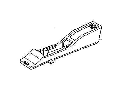 GM 10217293 CONSOLE, Floor Console