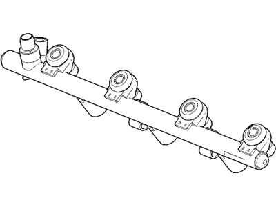 GM 12662756 Rail, Fuel Injection Fuel