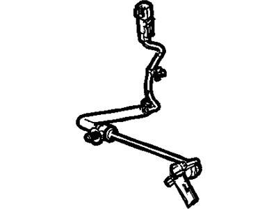 GM 23483153 Sensor Assembly, Rear Wheel Speed