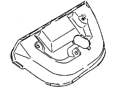 1992 Chevrolet Tracker Exhaust Heat Shield - 96058010