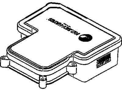 1999 Chevrolet Astro ABS Control Module - 88935626