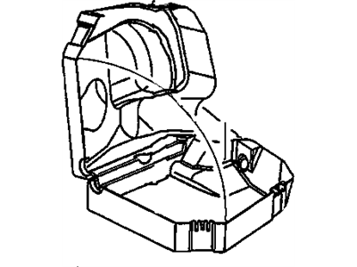 GM 25174273 Duct Assembly, Front Air Intake