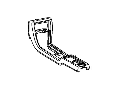 GM 3636709 CONSOLE, Floor Console