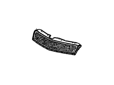 GM 15943196 Grille, Radiator Upper