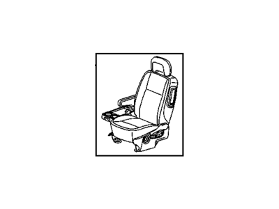 GM 10392513 Seat Assembly, Driver *Cashmere