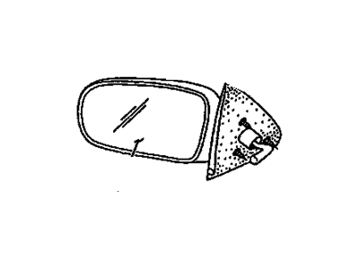 1997 Oldsmobile Cutlass Side View Mirrors - 12365217