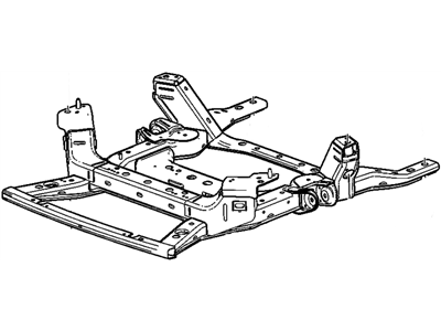 GM 92248978 Frame,Drivetrain & Front Suspension