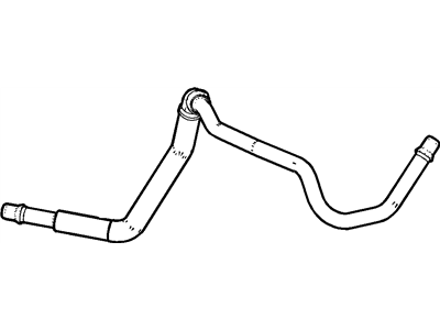 2014 Chevrolet Camaro Oil Cooler Hose - 23447606