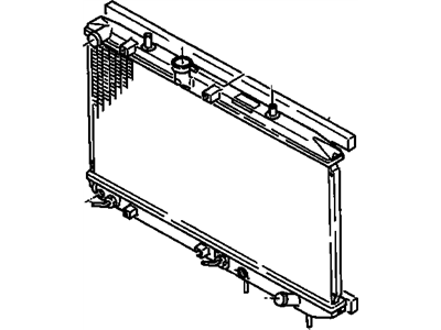 1992 Chevrolet Storm Radiator - 94344639