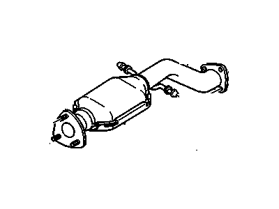 1998 Chevrolet Blazer Catalytic Converter - 25314446