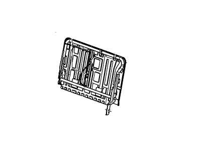 GM 88938044 Frame,Rear Seat Back Cushion