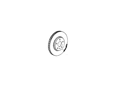 Buick Allure Brake Disc - 23118529