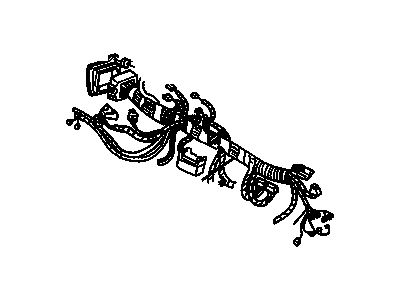 GM 12130474 Harness Assembly, Instrument Panel Wiring