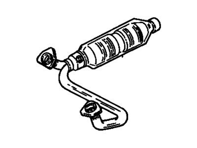 1994 Chevrolet Astro Catalytic Converter - 15682632