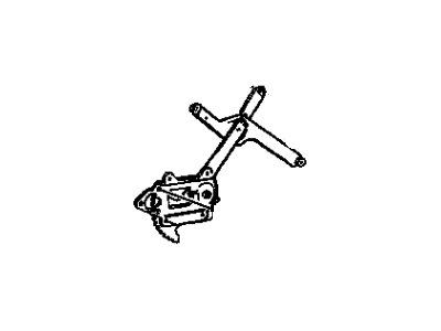 GM 5483148 Rear Side Door Window Regulator Assembly