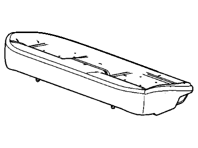 GM 88994424 Pad,Rear Seat Cushion