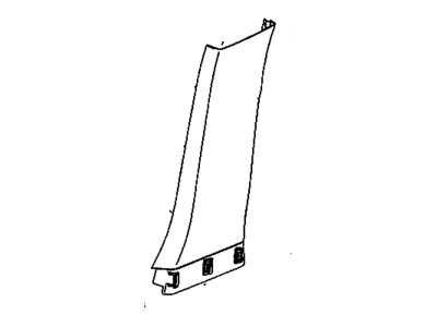 GM 13275915 Panel,Center Pillar Lower Trim