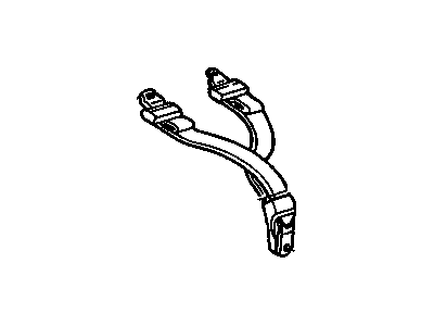 GM 15633155 Belt Unit, Rear Seat Center