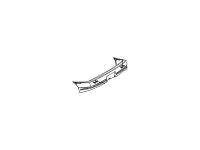 GM 12518676 Rear Bumper, Cover (Gtz W/O Fog Lamp)