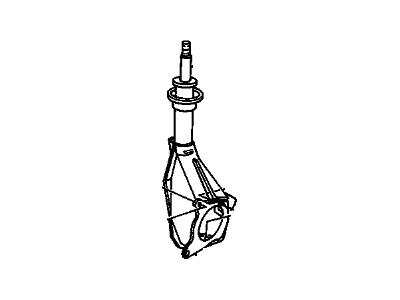 GM 89047629 Knuckle & Strut Assembly, W/Ball Jnt