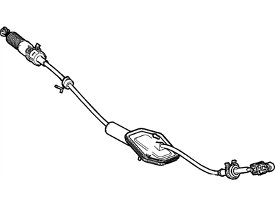 GM 95387043 Automatic Transmission Range Selector Lever Cable Assembly