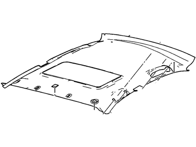 GM 10419747 PANEL, Roof Headlining